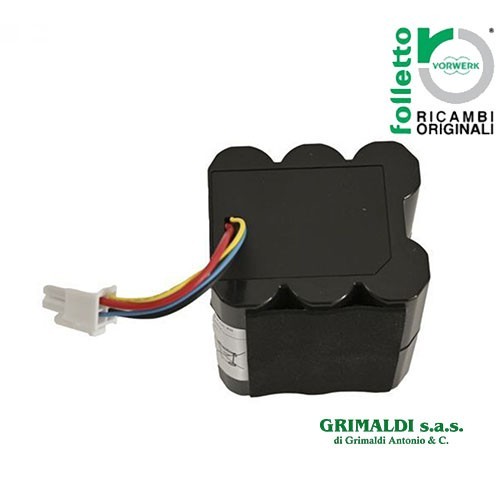 Pacco batteria completo robot - batteria,